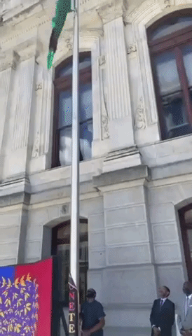 Pan-African Flag Raised at Philadelphia City Hall 