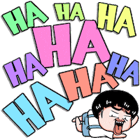Fun Laugh Sticker