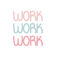 Work Office Sticker by Donna Dolce