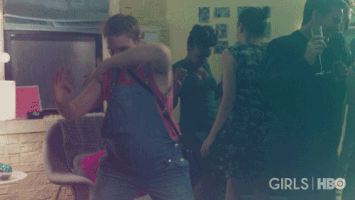 lena dunham dancing GIF by Girls on HBO