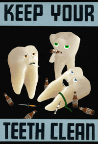 drunk teeth GIF by Scorpion Dagger