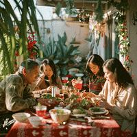 echo_echo_studio christmas ai holidays california GIF