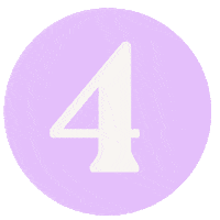 somosmoodhr 4 numbers numeros quattro Sticker