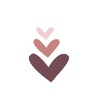 In Love Hearts Sticker
