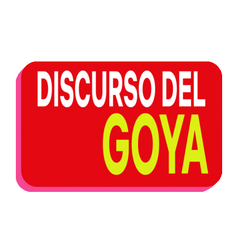 Goya Sticker by Netflix España
