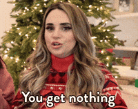 Merry Christmas No GIF by Rosanna Pansino