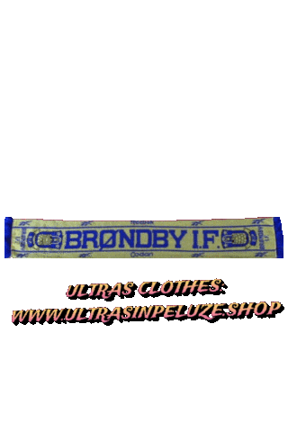 Brøndby If Yellow Blue Army Sticker by UltrasInPeluze