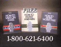 fuzzyghost retro money 80s vhs GIF