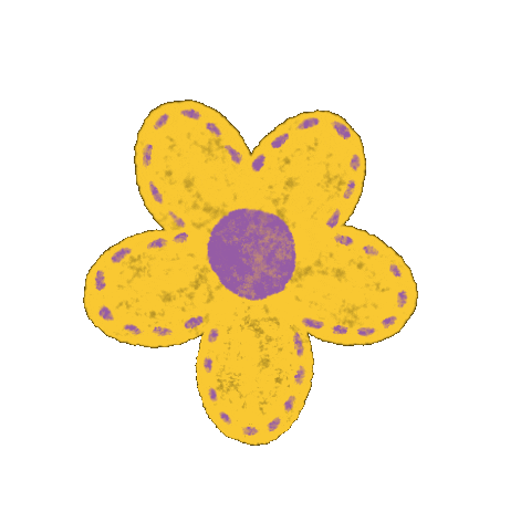 Flower Doodle Sticker