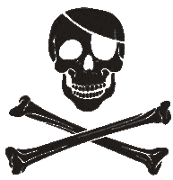 piratetaxi toronto pirate taxi pt Sticker