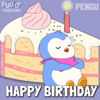 Happy Birthday GIF by Pudgy Penguins