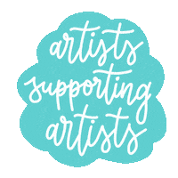 fuelledbyjoy supportartists artists supporting artists fuelledbyjoy artistssupportingartists Sticker