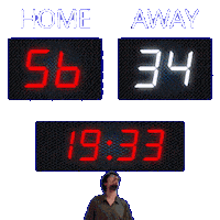 34 Away Sticker