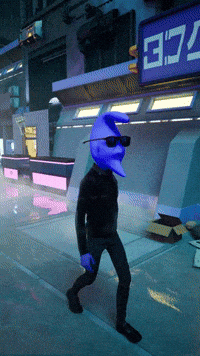 Cyberpunk 3D Animation GIF by alecjerome