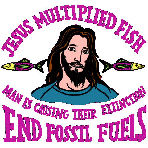 Climate Crisis Ocean Sticker by INTO ACTION