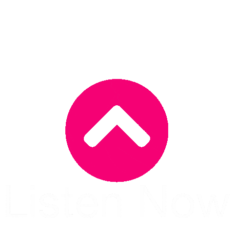 Pink Tune In Sticker by IbizaLiveRadio103.7FM