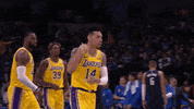 High Five Los Angeles GIF by NBA