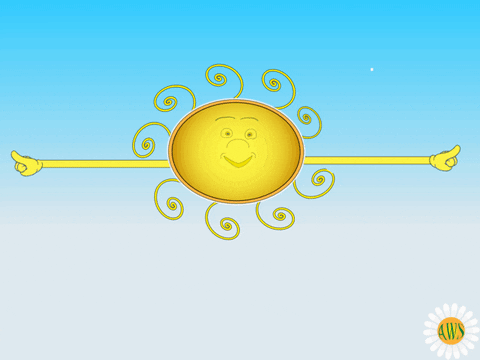 AWSt giphyupload happy sun GIF