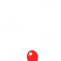 Red Balloon Halloween Sticker by Wheelzy