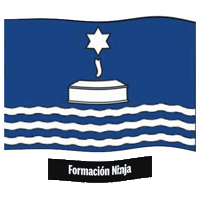 La Coruna Flag Sticker by Formación Ninja