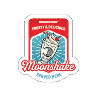 Milkshake Sticker by Midnight Moon Moonshine