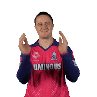 Halla Bol Pink Sticker by Rajasthan Royals