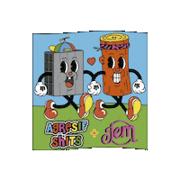 Jem Fingerboard Sticker