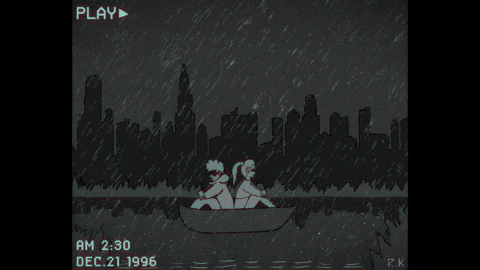 Sad In The Rain GIF by R.K