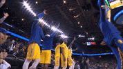happy fired up GIF by NBA