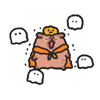 Halloween Trembling Sticker by sansanplanet