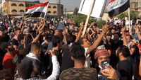 Protesters Wounded in Clashes with Security Forces on Anniversary of Iraq Protests