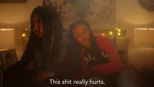 Season 4 Reaction GIF by grown-ish