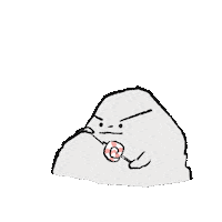 bokjanggun candy stone 사탕 복장군 Sticker