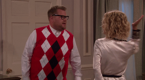 james corden slap GIF by The Late Late Show with James Corden