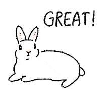 Sticker Bunny Sticker