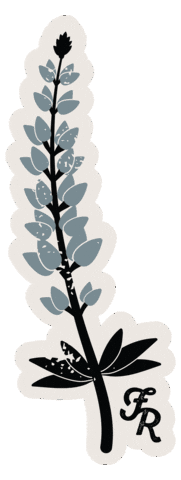 Flower Bluebell Sticker by facefoundrie