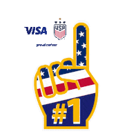 Womens Soccer Sticker by Visa