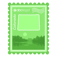 Letter Colorado Sticker by ABCLegal