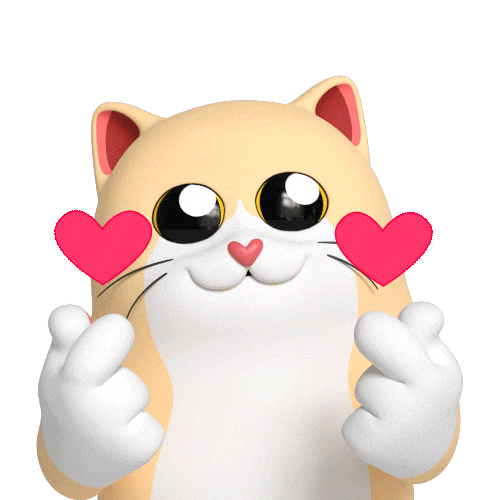 Love-You Love Sticker by Liberty Cats Emojis