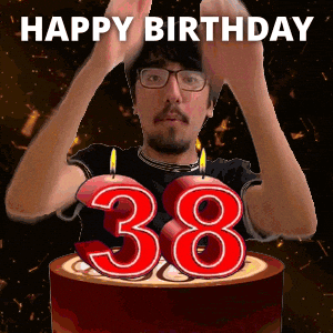 Happy 38Th Birthday GIF