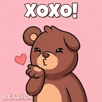 Love You Kiss GIF by BEARISH