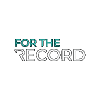Recording For The Record Sticker by aestheticrecord