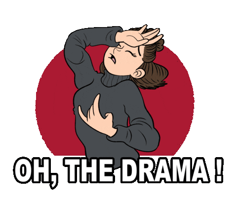 Drama Scene Sticker