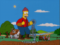 Happy Season 12 GIF by The Simpsons
