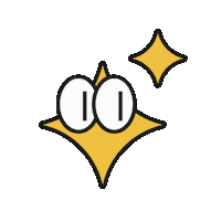 Star Looking Sticker by BVK Students Hannover