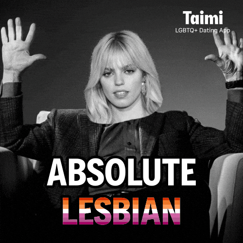 Lesbian GIF by Taimi
