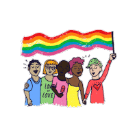 Pride Month Sticker by King of Pops