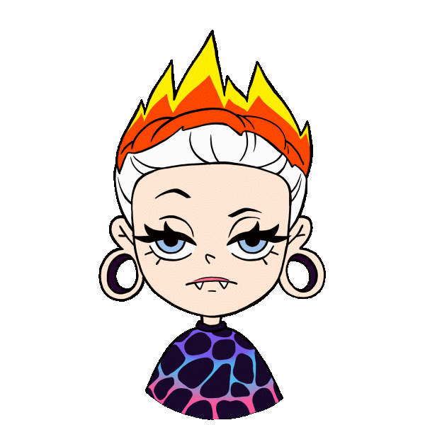 Fire Bleach Sticker