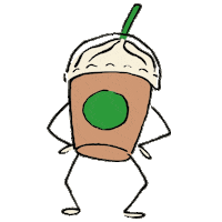 Coffee Break Dancing Sticker by Starbucks