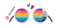 Pride Glasses Sticker by amdocs